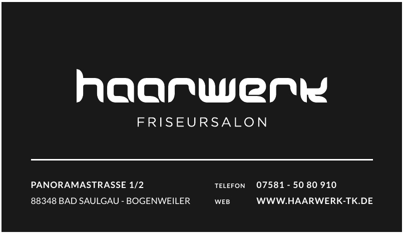 haarwerk Friseursalon haarwerk Friseursalon