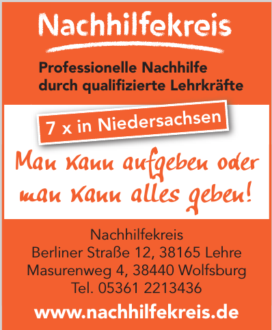 Nachhilfekreis Nachhilfekreis