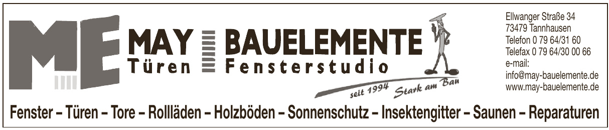 May Bauelemente May Bauelemente