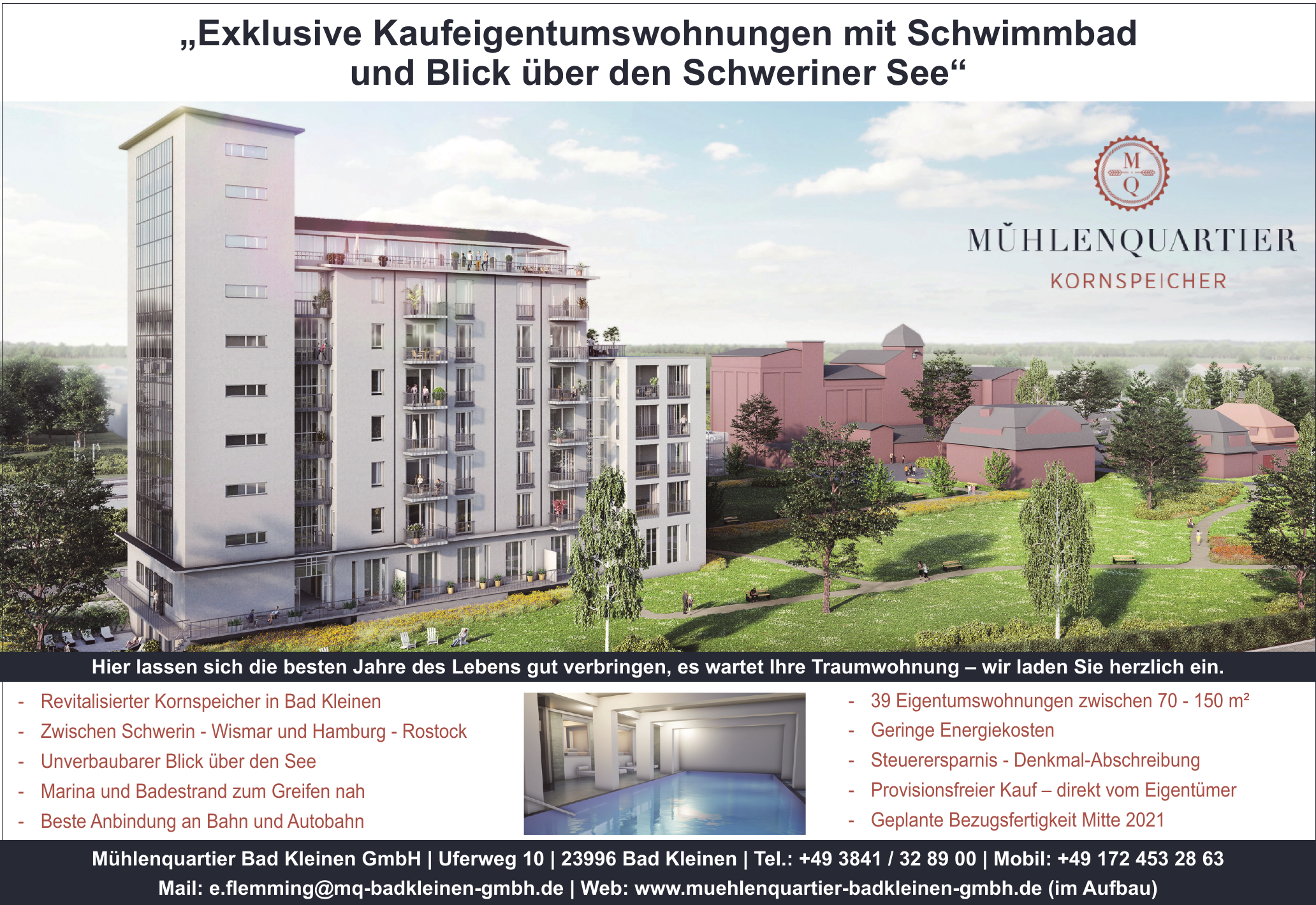 Mühlenquartier Bad Kleinen GmbH Mühlenquartier Bad Kleinen GmbH