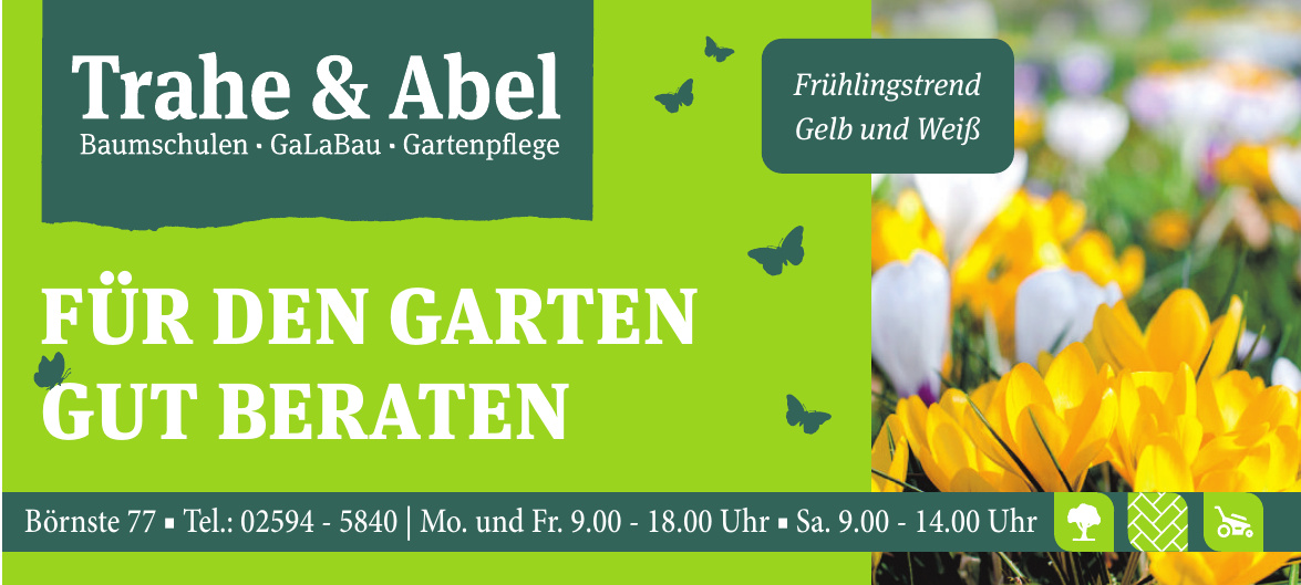 Trahe & Abel Baumschulen, GaLaBau, Gartenpflege