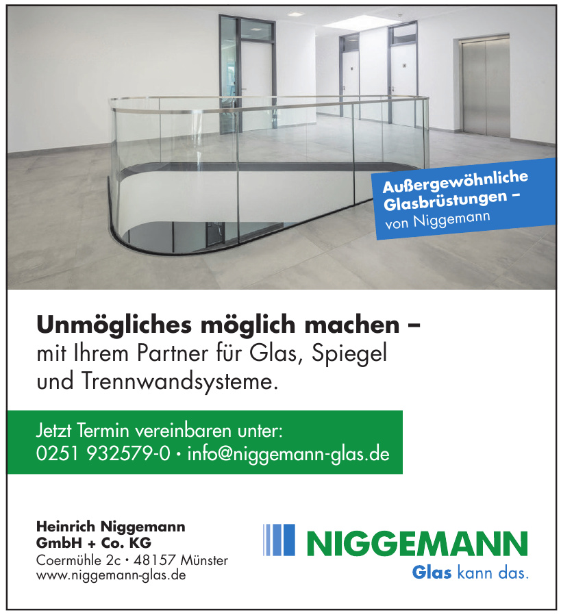 Niggemann Glas & Spiegel Niggemann Glas & Spiegel