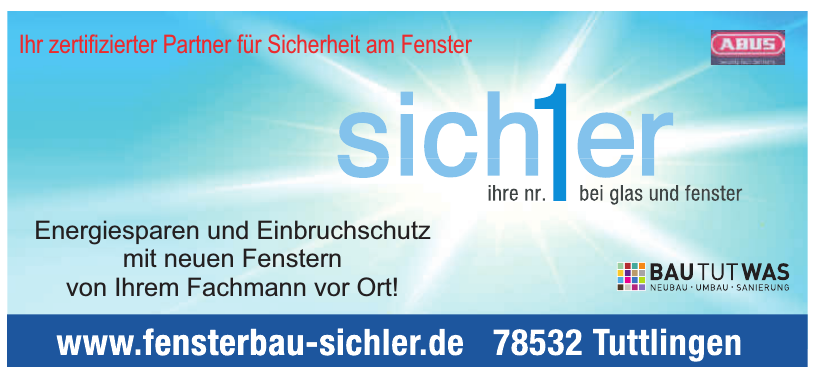 Fensterbau Sicher Fensterbau Sicher