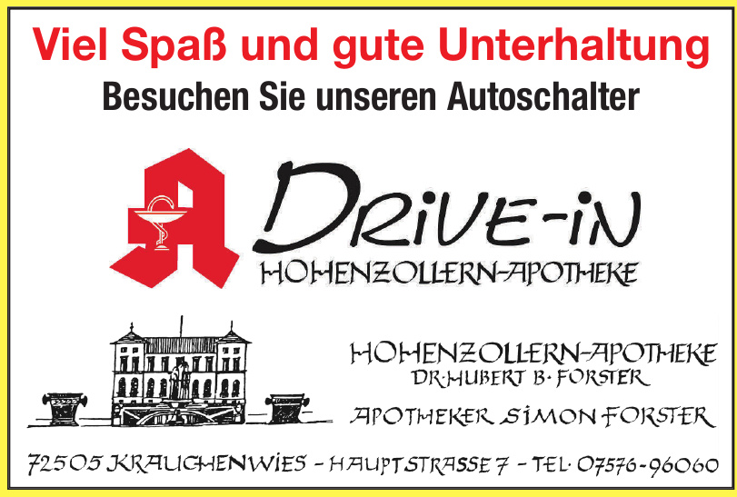 Drive-In Hohenzollern-Apotheke Drive-In Hohenzollern-Apotheke