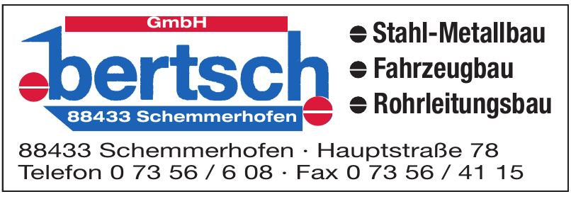 Bertsch GmbH Bertsch GmbH