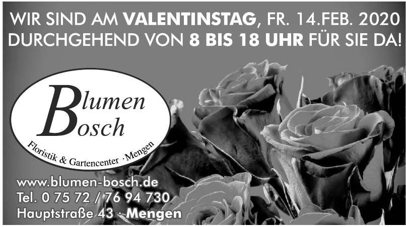 Blumen Bosch Blumen Bosch