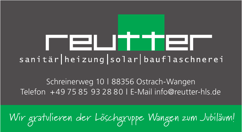 Reutter Sanitär, Heizung, Solar, Bauflaschnerei Reutter Sanitär, Heizung, Solar, Bauflaschnerei