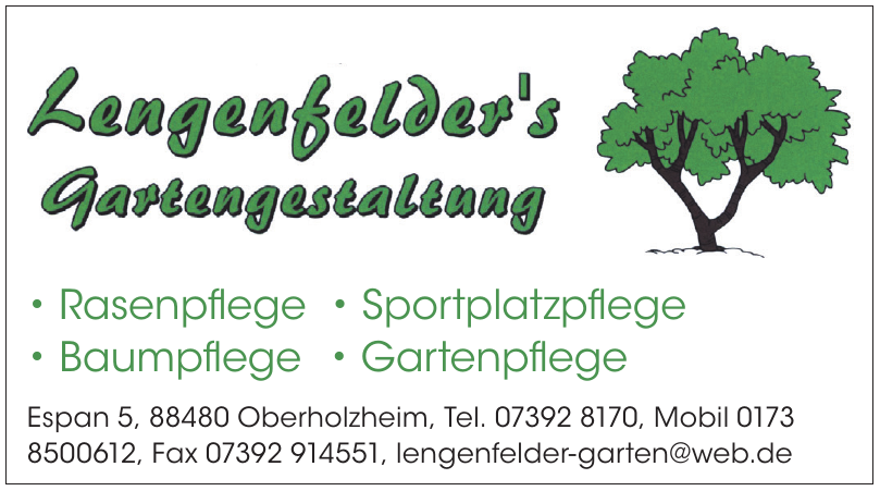 Lengenfelder´s Gartengestaltung Lengenfelder´s Gartengestaltung