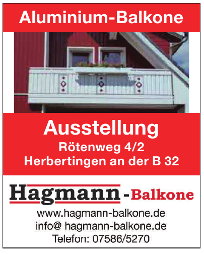 Hagmann - Balkone Hagmann - Balkone