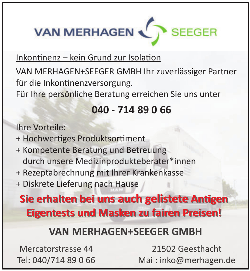 Van Merhagen + Seeger GmbH Van Merhagen + Seeger GmbH