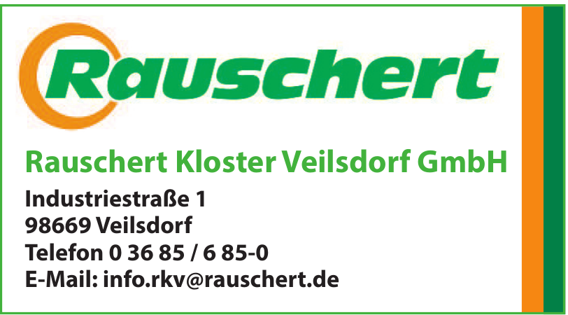 Rauschert Kloster Veilsdorf GmbH Rauschert Kloster Veilsdorf GmbH