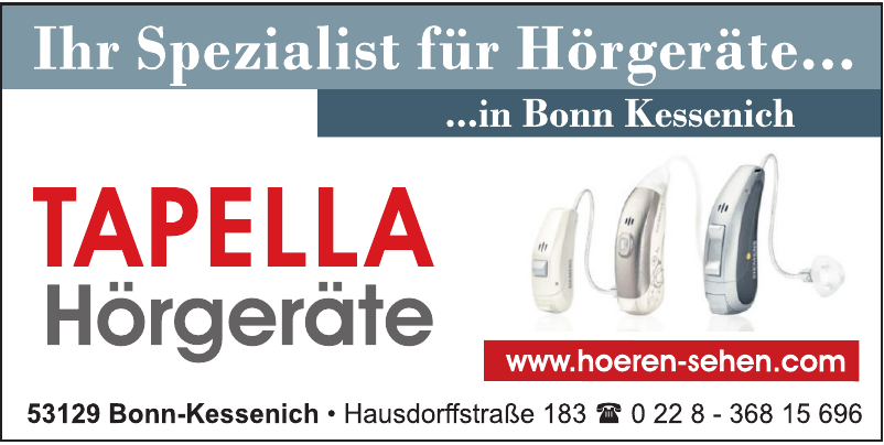 Tapella Hörgeräte Tapella Hörgeräte