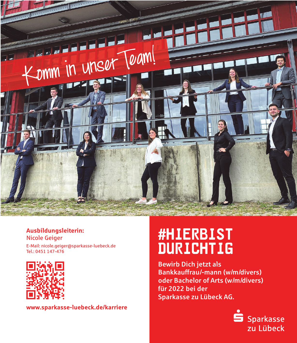 Sparkasse zu Lübeck AG Sparkasse zu Lübeck AG