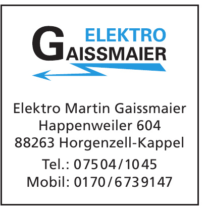 Elektro Martin Gaissmaier Elektro Martin Gaissmaier