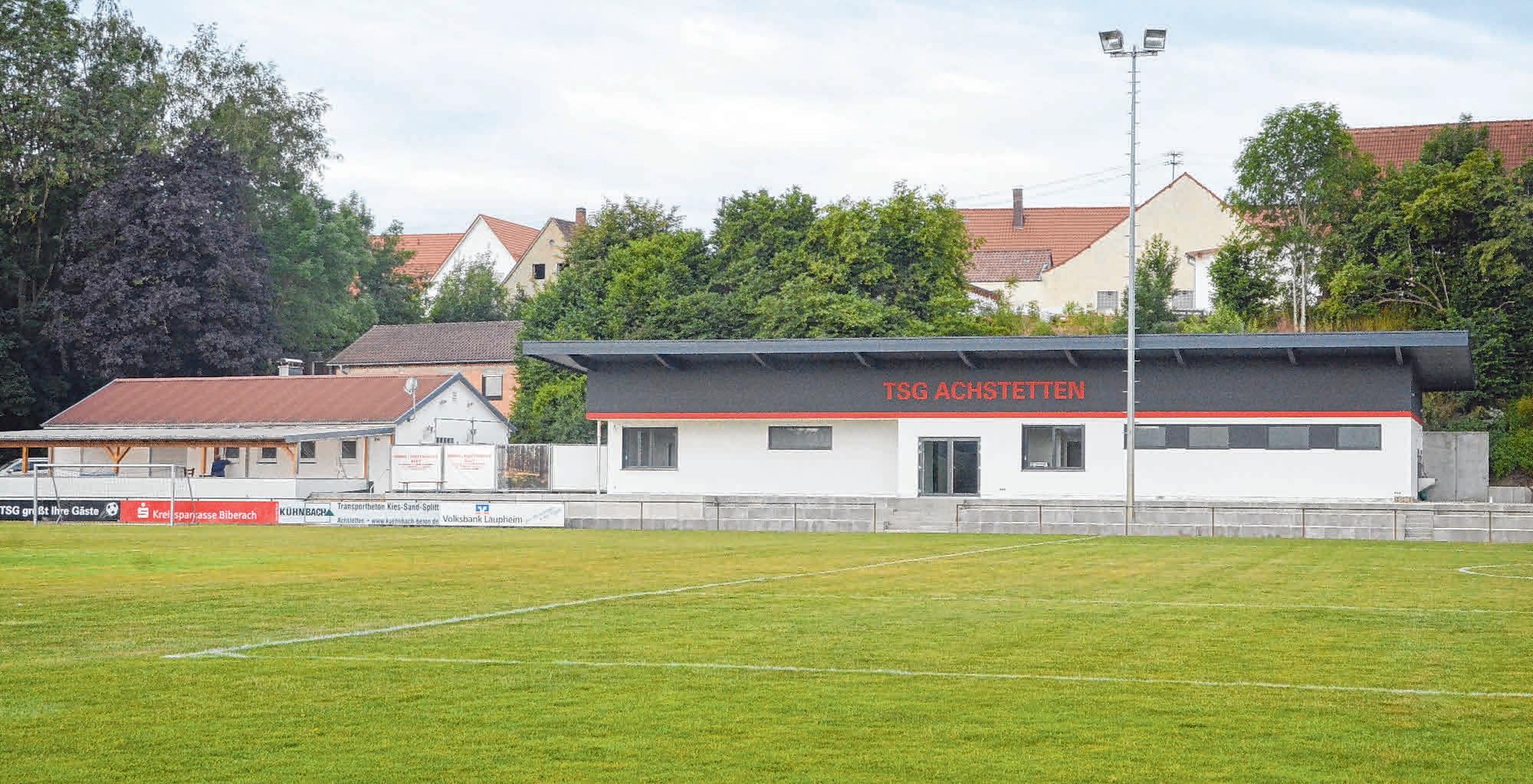 Das Vereinsgelände der TSG Achstetten. FOTO: SONJA NIEDERER Das Vereinsgelände der TSG Achstetten. FOTO: SONJA NIEDERER