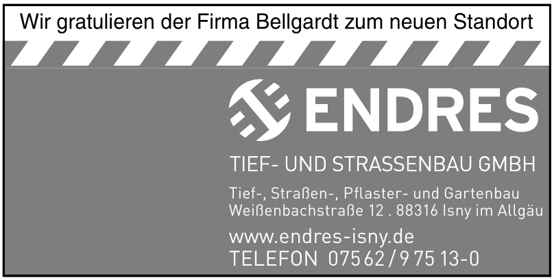 Endres Tief- und Strassenbau GmbH Endres Tief- und Strassenbau GmbH