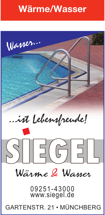 Siegel Wärme & Wasser Siegel Wärme & Wasser