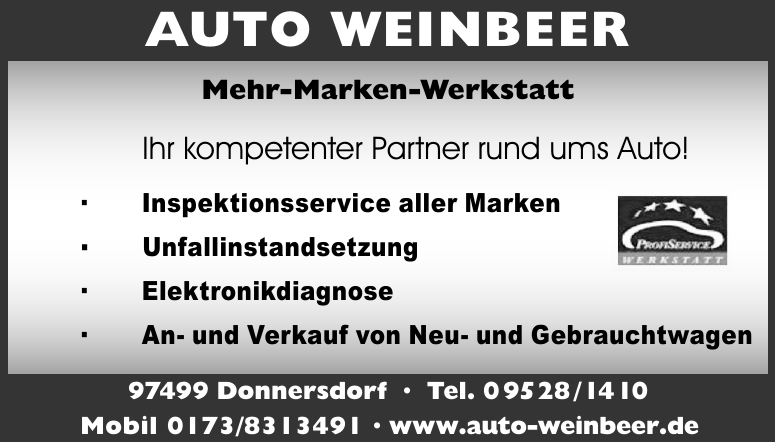 Auto Weinbeer Auto Weinbeer