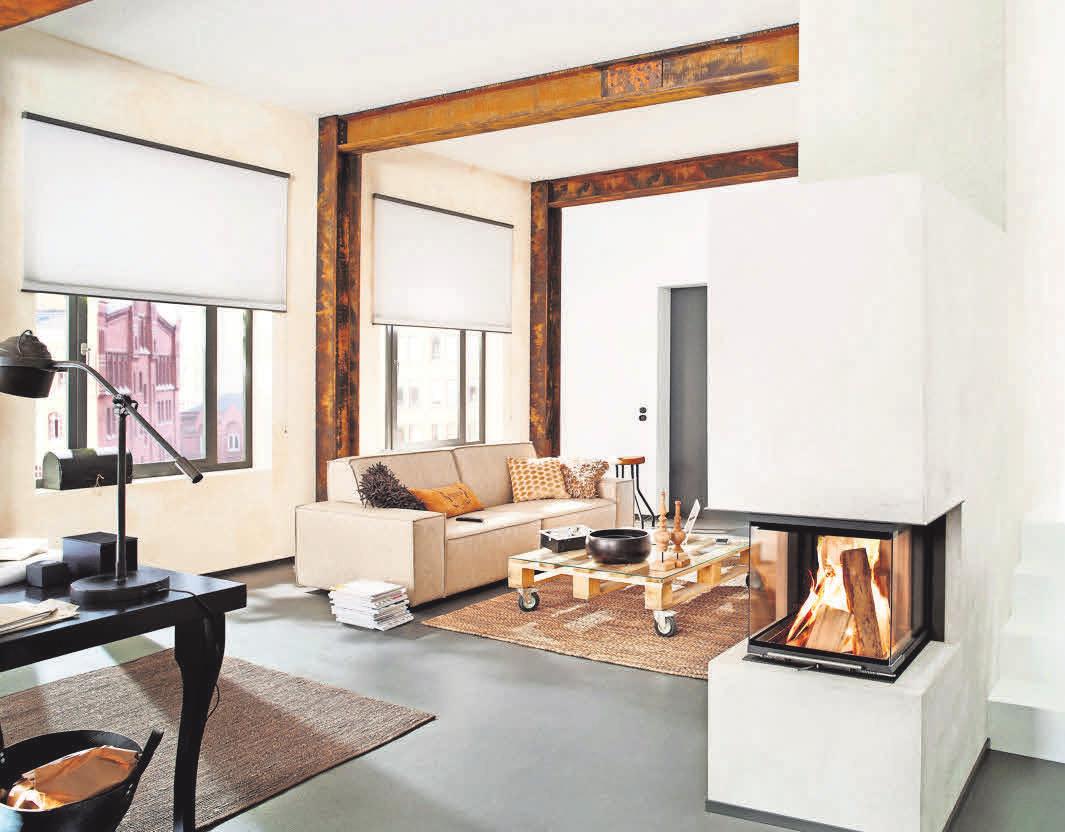 Mit Stil: Ein Kaminofen steigert den Wert und den Grad der Gemütlichkeit in jeder Wohnung. Foto: AKM Mit Stil: Ein Kaminofen steigert den Wert und den Grad der Gemütlichkeit in jeder Wohnung. Foto: AKM