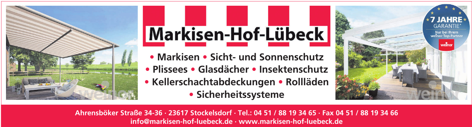 Markisen-Hof-Lübeck Markisen-Hof-Lübeck