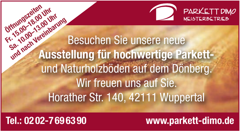 Alfred Dimo Parkettlegermeister Alfred Dimo Parkettlegermeister