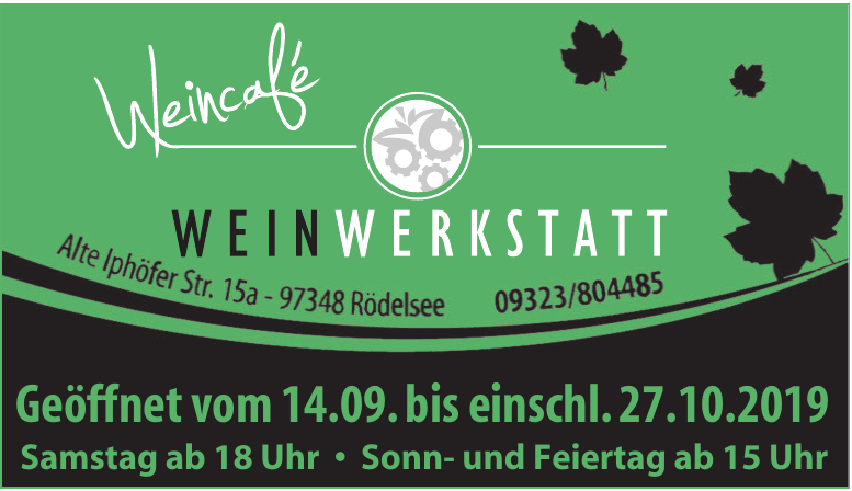 Weincafé - Weinwerkstatt Weincafé - Weinwerkstatt