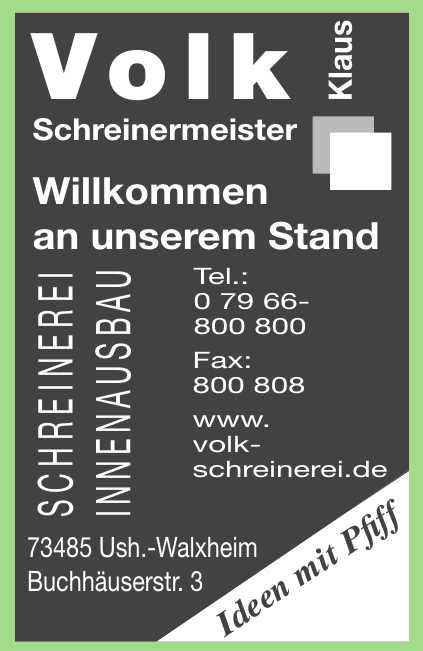 Volk Schreinermeister Volk Schreinermeister