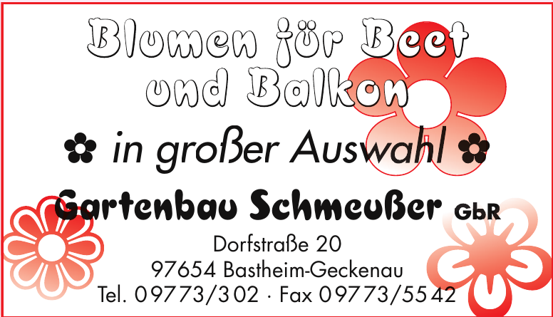 Gartenbau Schmeußer GbR Gartenbau Schmeußer GbR