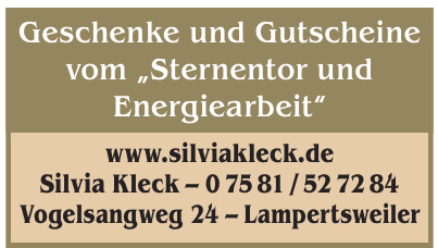 Silvia Kleck Silvia Kleck