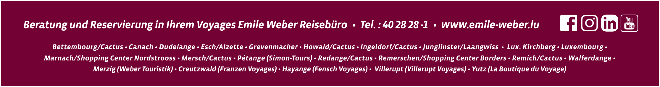 Reisebüro Emile Weber Reisebüro Emile Weber