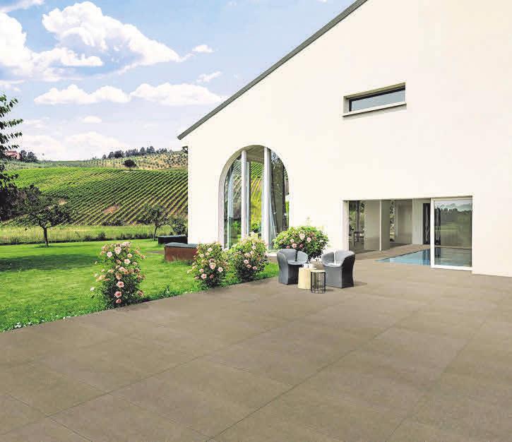 PRAKTISCH UND SCHICK: Außenfliesen sind ideale Alternativen zu Beton oder Holz auf der Terrasse. Atlas Concorde PRAKTISCH UND SCHICK: Außenfliesen sind ideale Alternativen zu Beton oder Holz auf der Terrasse. Atlas Concorde