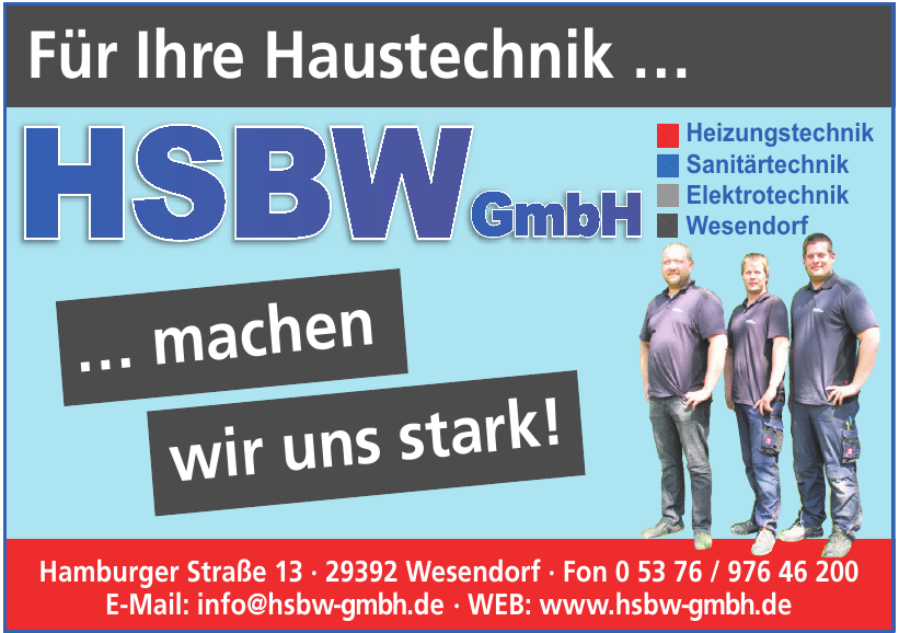 HSBW GmbH HSBW GmbH