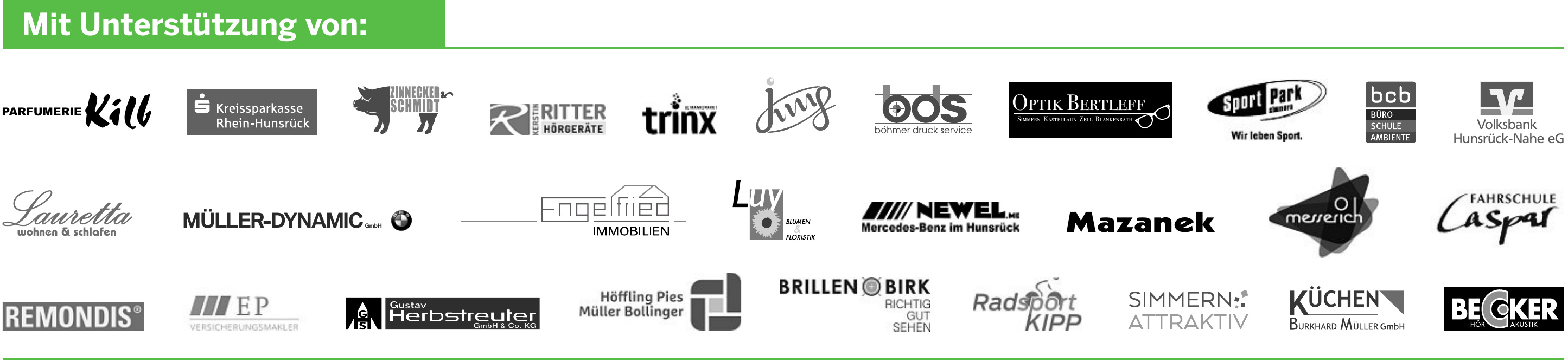 Mit Unterstützung von: Mit Unterstützung von: