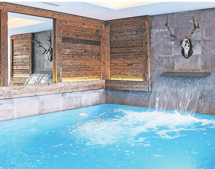 Der Wellnessbereich des Landhotels Voshövel lädt seine Gäste zu Entspannung ein. Foto: Landhotel Vosshövel Der Wellnessbereich des Landhotels Voshövel lädt seine Gäste zu Entspannung ein. Foto: Landhotel Vosshövel