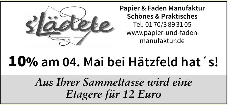 Papier und Faden Manufaktur Papier und Faden Manufaktur