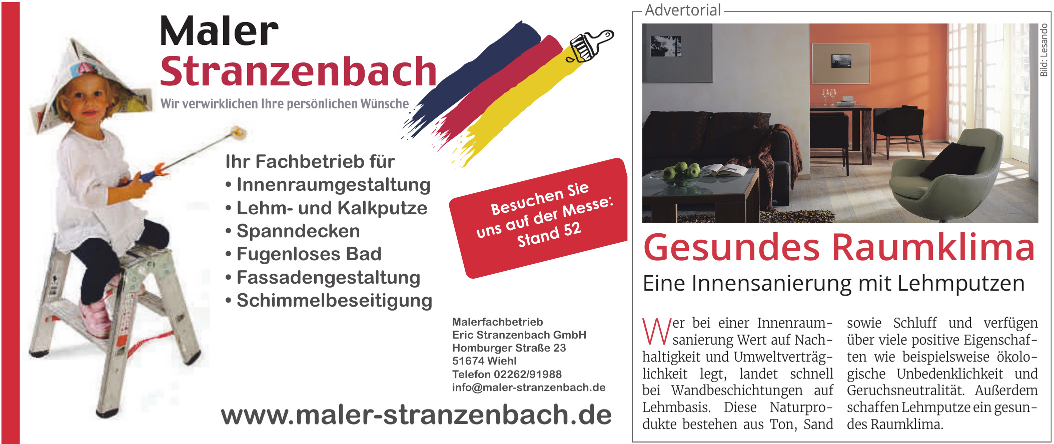 Malerfachbetrieb Eric Stranzenbach GmbH Malerfachbetrieb Eric Stranzenbach GmbH