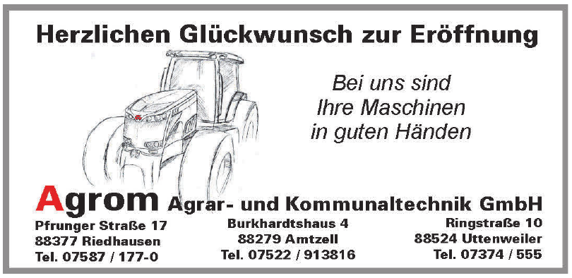 Agrom Agrar- und Kommunaltechnik GmbH Agrom Agrar- und Kommunaltechnik GmbH