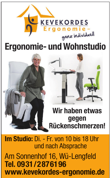 Kevekordes Ergonomie Kevekordes Ergonomie
