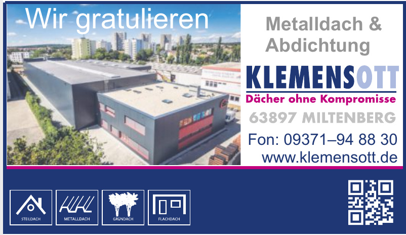Metalldach & Abdichtung Klemensott