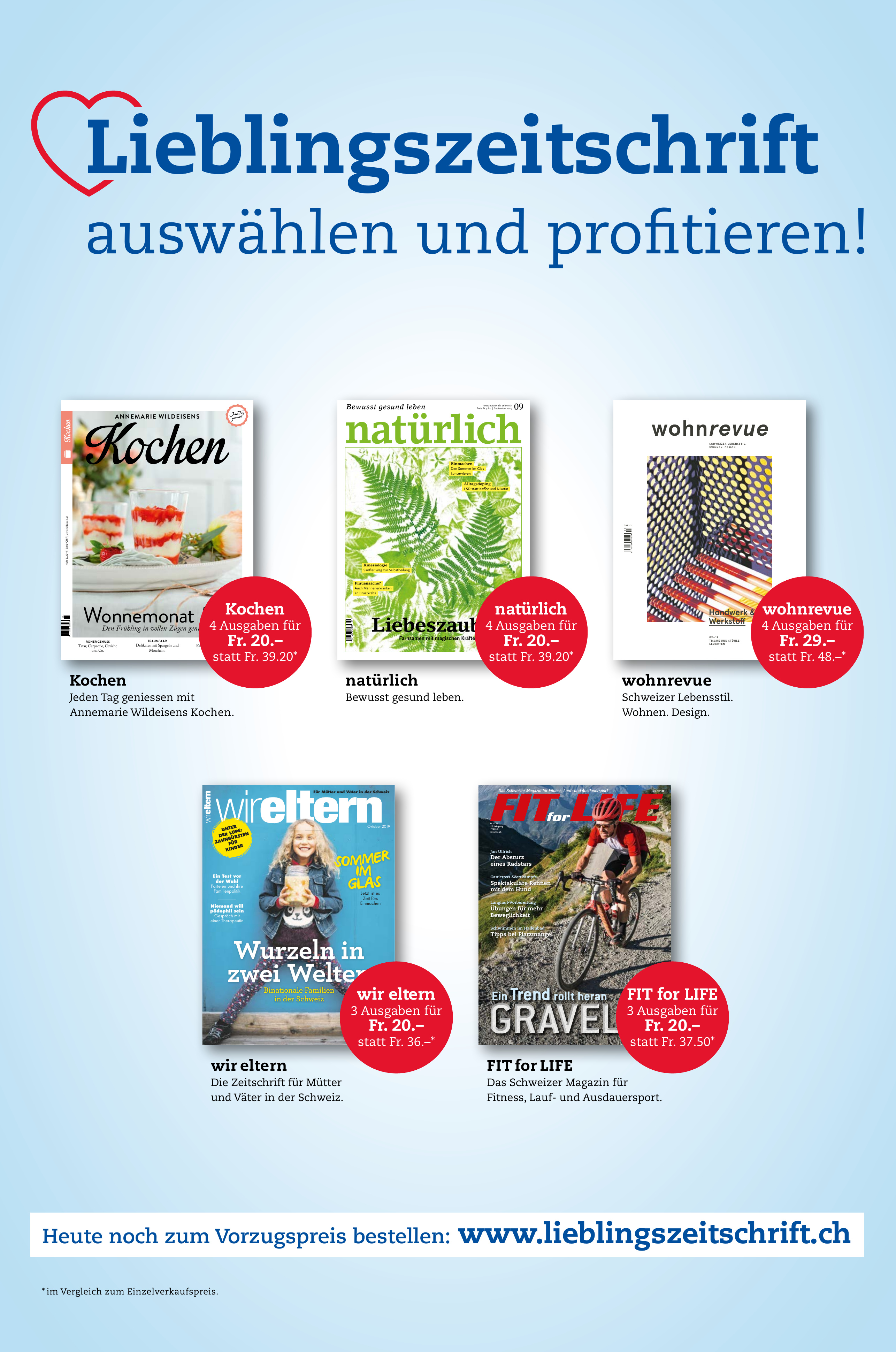 Lieblingszeitschrift Lieblingszeitschrift