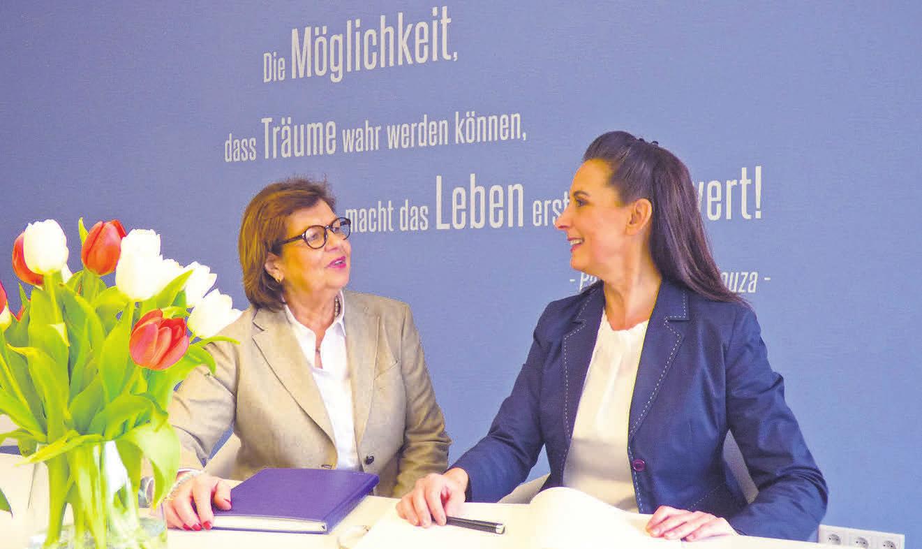 Eva Hirschfeld (links) und Thea Simonvan de Ven sind die neuen Immobilienexpertinnen in Kirchrode. Eva Hirschfeld (links) und Thea Simonvan de Ven sind die neuen Immobilienexpertinnen in Kirchrode.