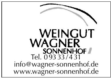 Weingut Wagner Sonnenhof Weingut Wagner Sonnenhof