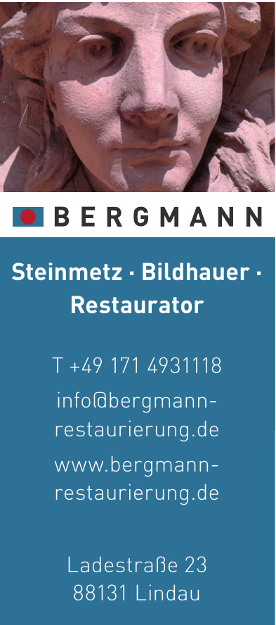 Bergmann Steinmetz, Bildhauer, Restaurator Bergmann Steinmetz, Bildhauer, Restaurator