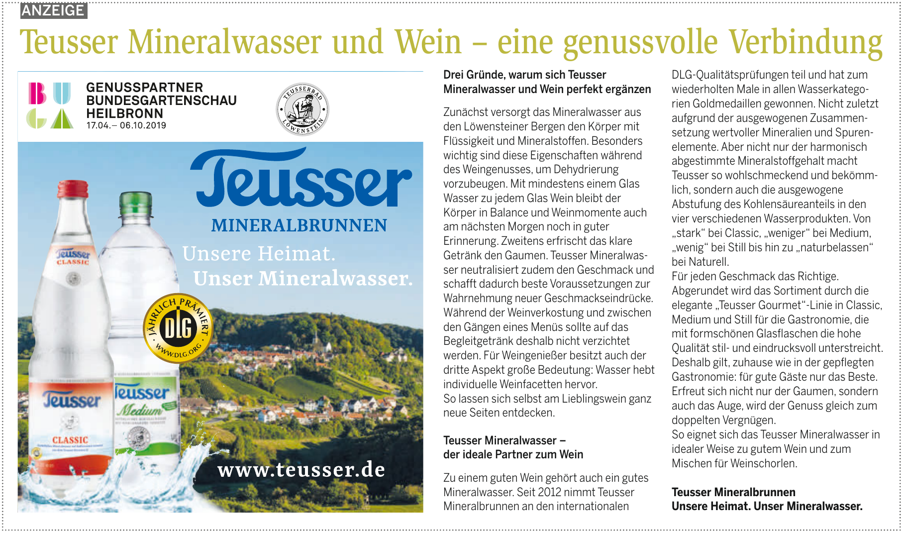 Teusser Mineralbrunnen Teusser Mineralbrunnen