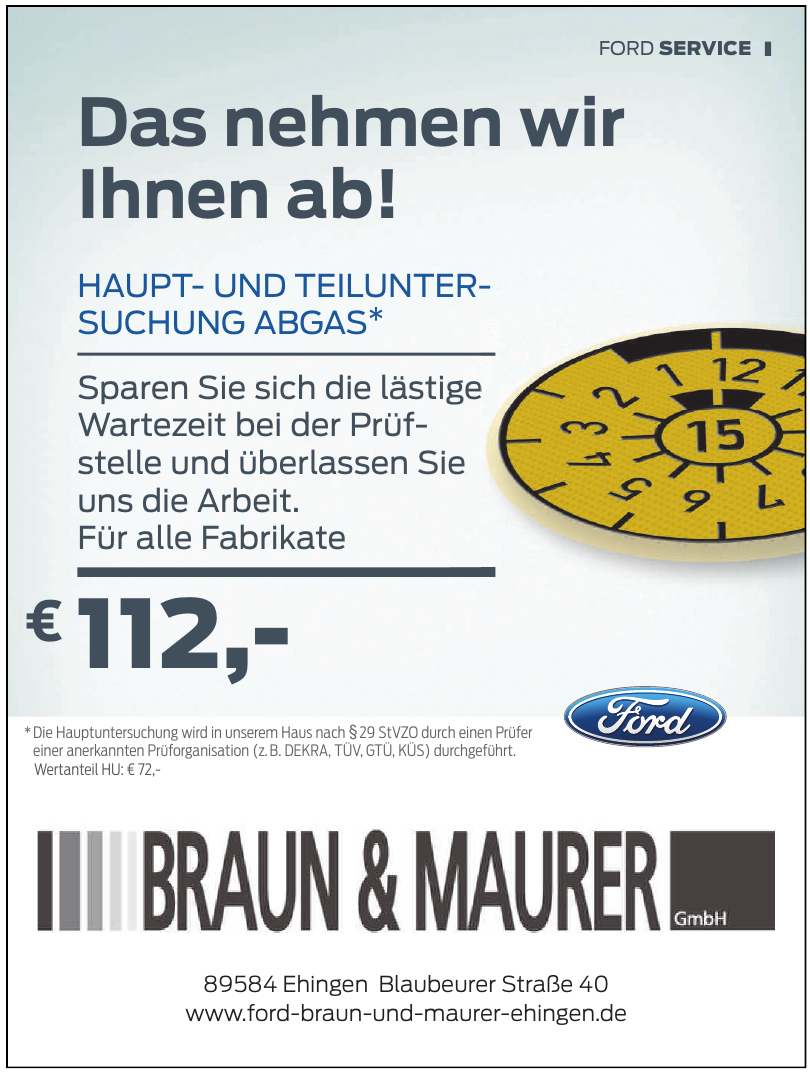 Ford Braun & Mauer GmbH Ford Braun & Mauer GmbH