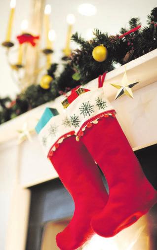 In Großbritannien hängt man am Abend des 24. Dezember rote Socken auf Fotos: GettyImages