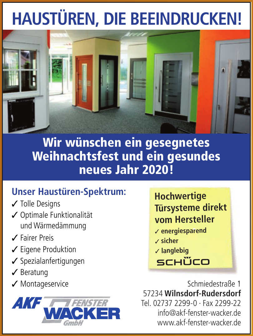 AKF Fenster Wacker GmbH AKF Fenster Wacker GmbH