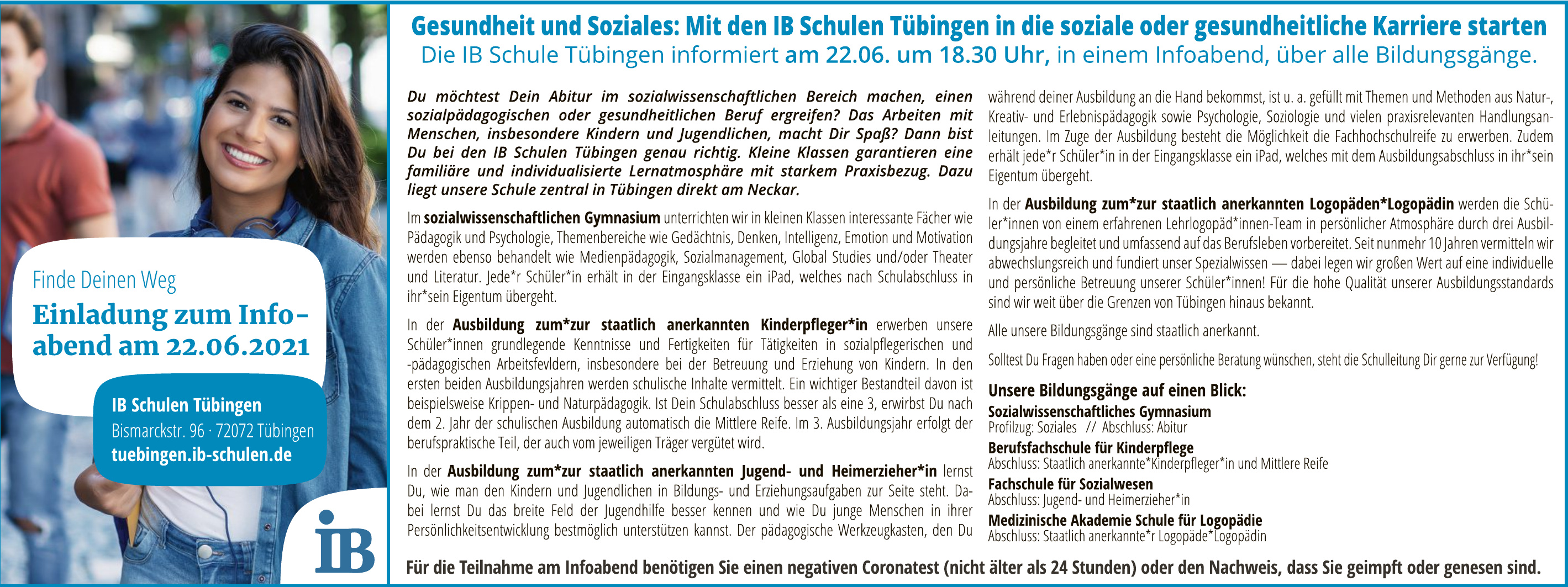 IB Schulen Tübingen IB Schulen Tübingen