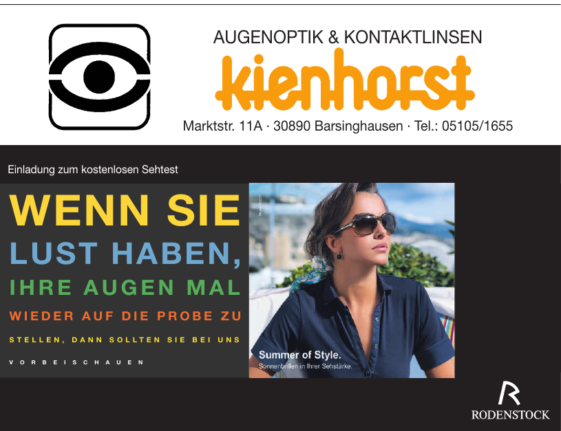 Augenoptik & Kontaktlinsen Kienhorst Augenoptik & Kontaktlinsen Kienhorst