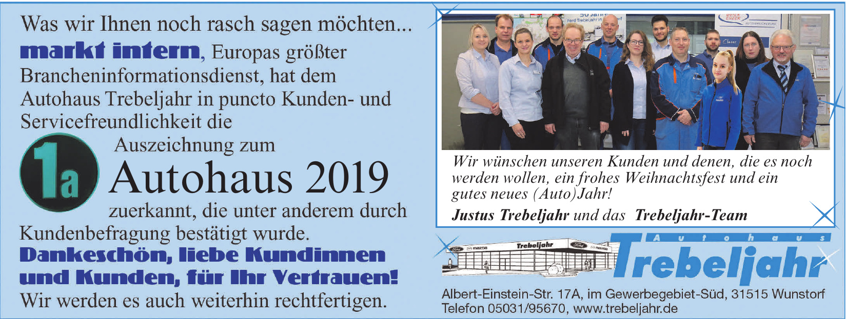 Autohaus Trebeljahr GmbH Autohaus Trebeljahr GmbH